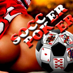 Soccer-Poker strip mobile game