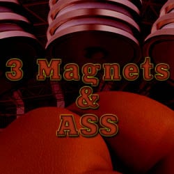 3 Magnets and Ass adult game