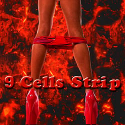 9 Cells Strip