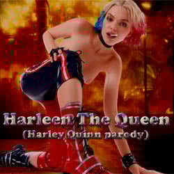 Harleen The Queen (Harley Quinn parody) - mobile strip game