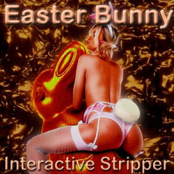 Interactive Stripper: Easter Bunny - mobile adult game