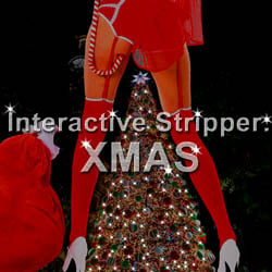 Interactive Stripper: XMAS strip mobile game