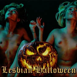 Lesbian Halloween adult game