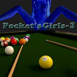 Pockets Girls-3 strip mobile game