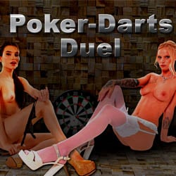 Poker-Darts Duel - mobile adult game