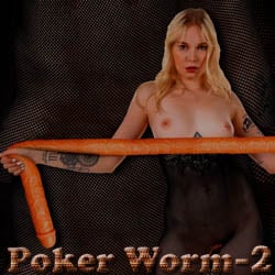 Poker Worm-2 - mobile adult game
