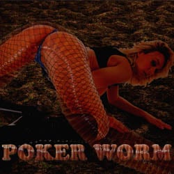 Poker Worm strip mobile game