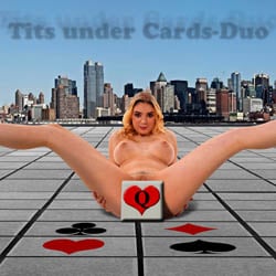 Tits Under Cards-Duo adult game
