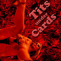 Tits under Cards adult game